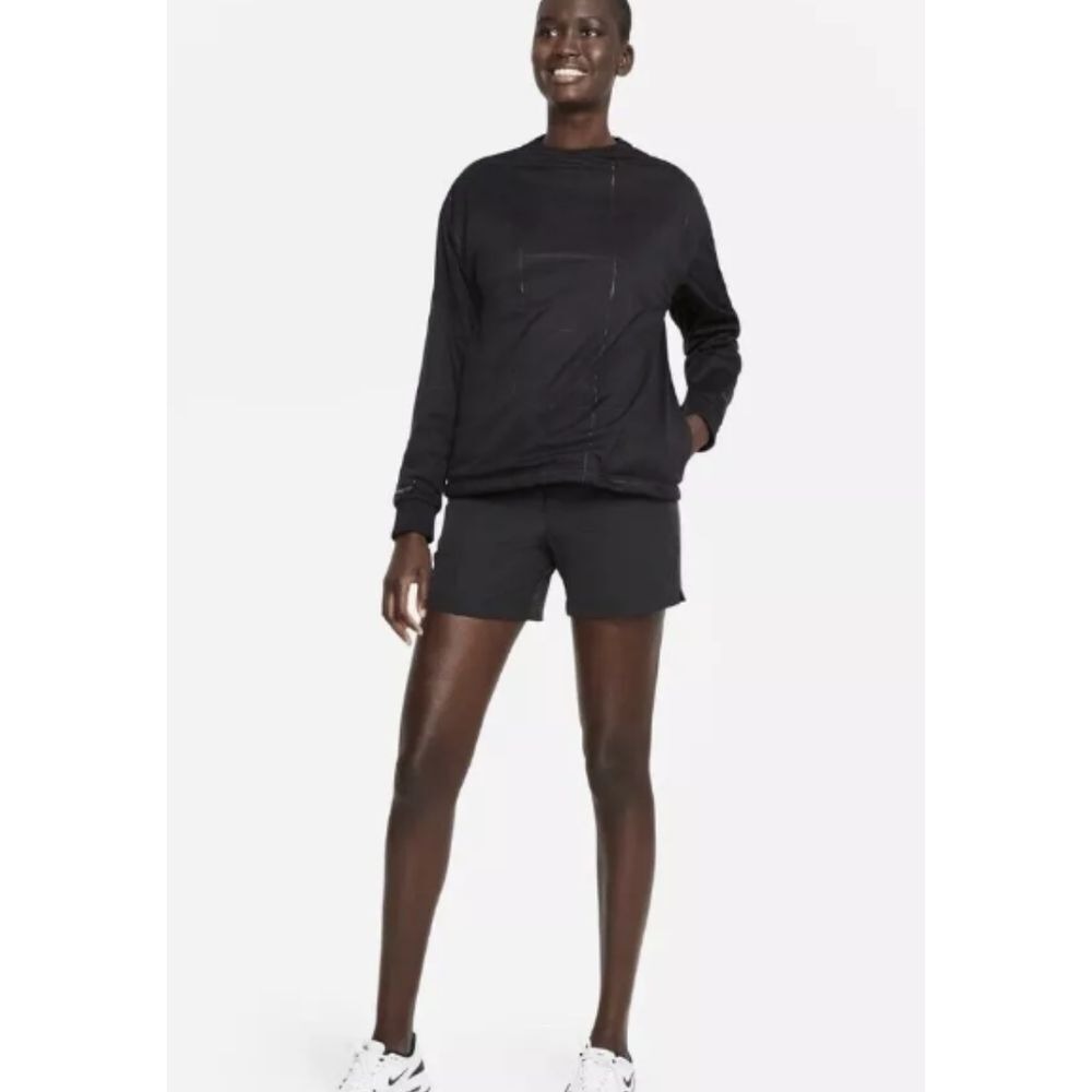 Nike Women's Storm-Fit Black Long Sleeve Golf Sweater Size Large - Picture 5 of 9